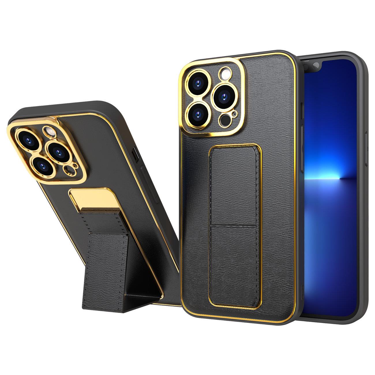 Чехол New Kickstand для Samsung Galaxy A12 5G с подставкой чёрный