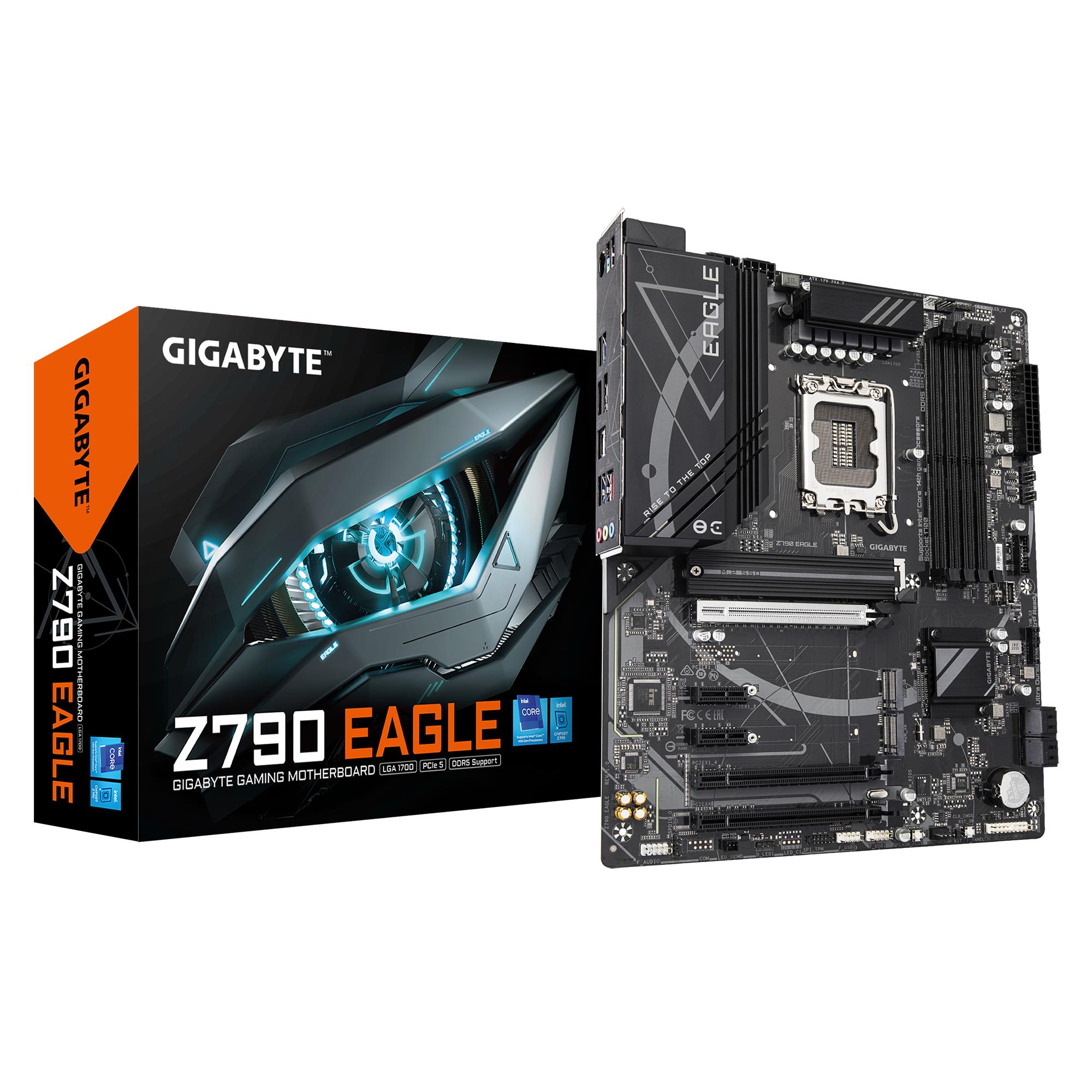 Pagrindinė plokštė GIGABYTE Intel Z790 LGA1700 ATX DDR5 4 lizdai