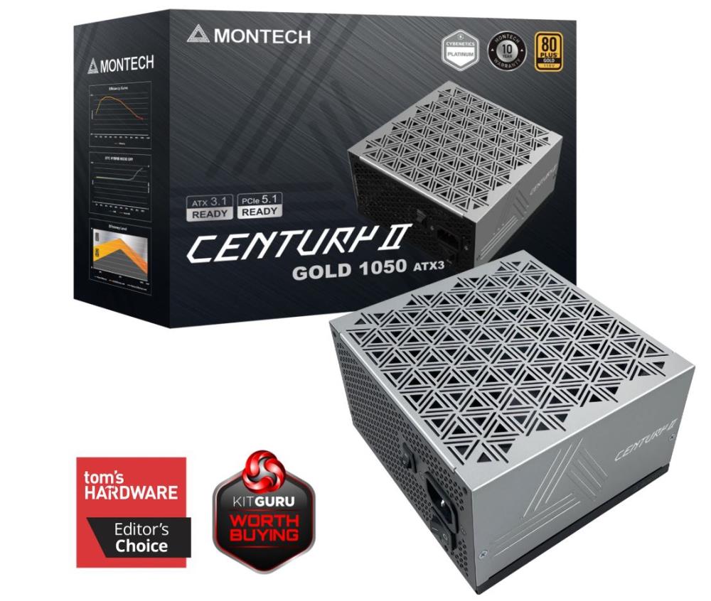 Montech Century II 1050W ATX Power Supply