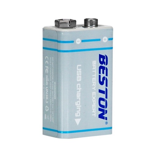 Аккумулятор 9V с USB-C, 1000mAh, Li-Ion