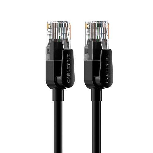 Kabelis Cat6 UTP, 5m, juodas