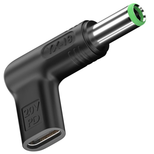 USB Type-C to DC 6.3x3.0 mm adapter
