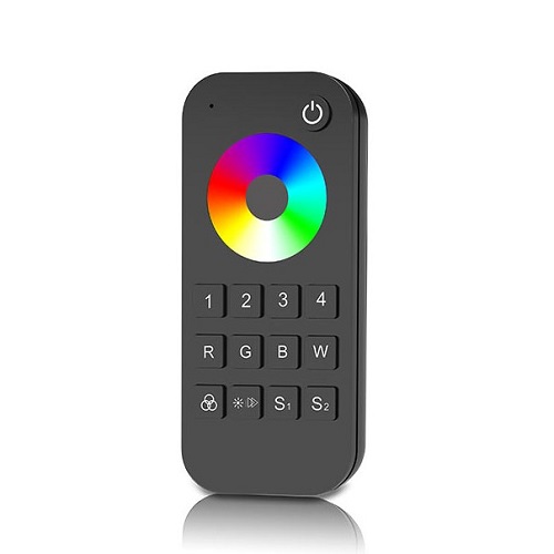 „Skydance“ RT9 2,4 GHz RF nuotolinio valdymo pultas RGB/RGBW LED apšvietimui, 4 zonos