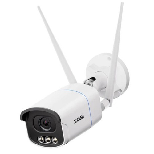 HISMART 5 MP dviejų dažnių „Wi-Fi“ lauko AI kamera, „Zosi Smart“, IP66