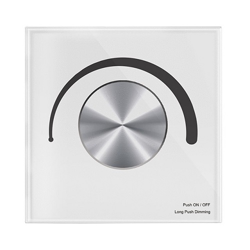 Rotary Panel Triac Dimmer TS-K(WT), Wi-Fi, Tuya