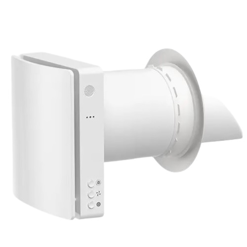 Recuperator for Thin Wall, Single-Room up to 46m2, with Humidity Sensor, Wi-Fi, Tuya, white