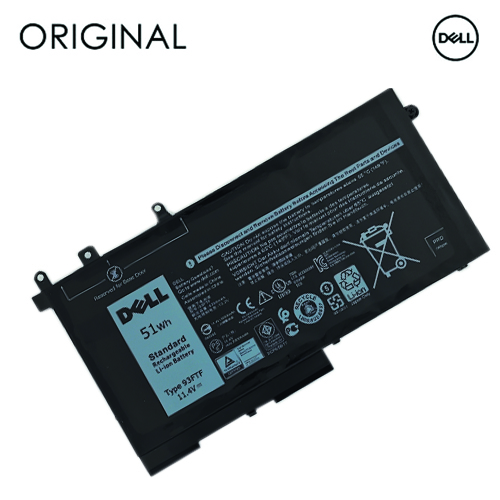 Notebook Battery DELL D4CMT, 4254mAh, Original