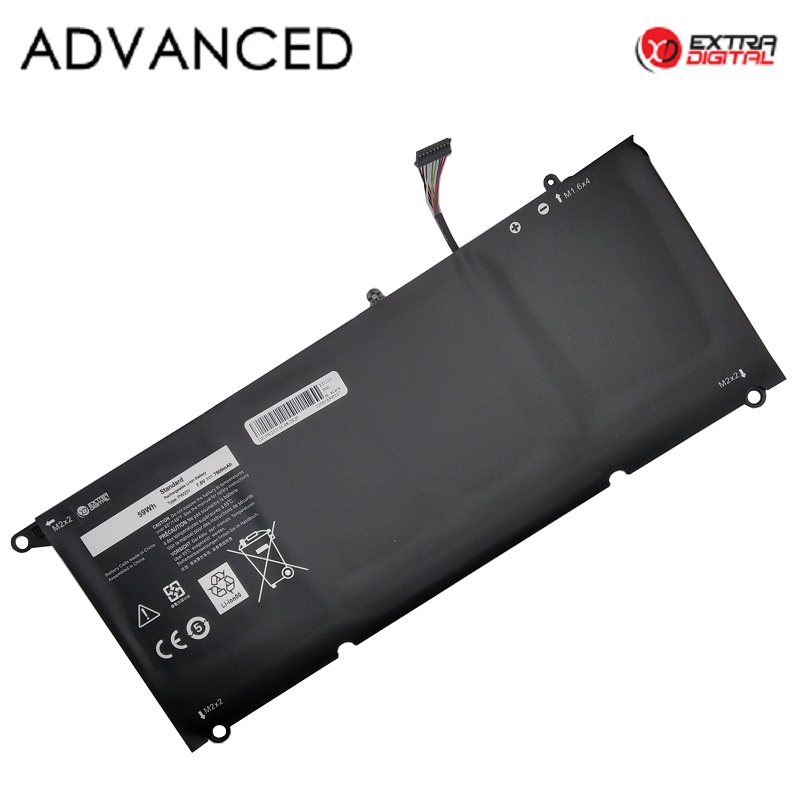 Аккумулятор для ноутбука DELL PW23Y, Extra Digital Advanced