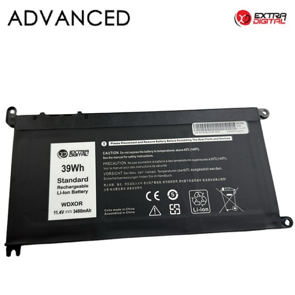 Notebook Battery DELL WDX0R 3400mAh Extra Digital Advanced