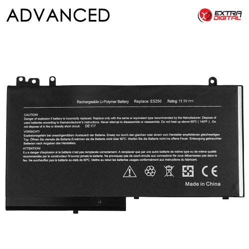 Аккумулятор для ноутбука DELL RYXXH, 3600mAh, Extra Digital Advanced