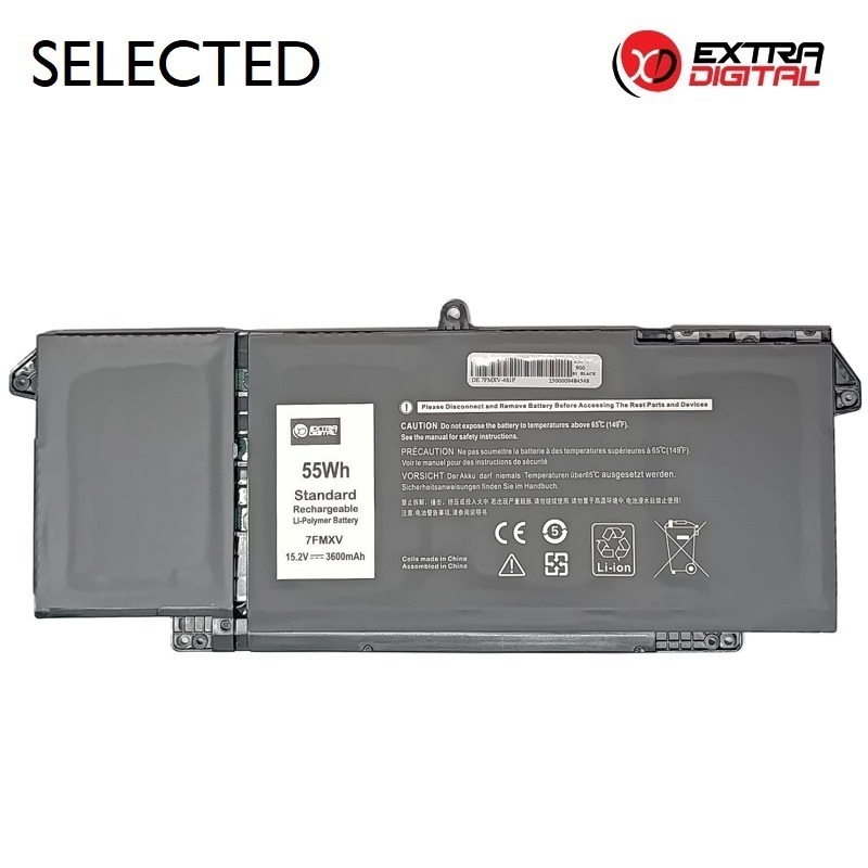 Аккумулятор для ноутбука DELL 7FMXV, 3600mAh, Extra Digital Selected