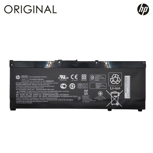 Аккумулятор ноутбука HP SR04XL, 4550mAh, Оригинал
