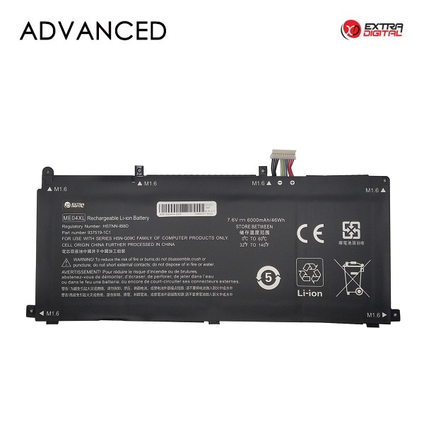 Notebook battery HP ME04XL, 6000mAh, Extra Digital Advanced