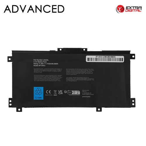 Notebook battery HP LK03XL, 3500mAh, Extra Digital Advanced