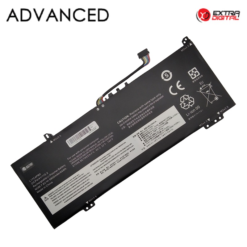 Notebook Battery LENOVO L17C4PB0 5800mAh Extra Digital Advanced