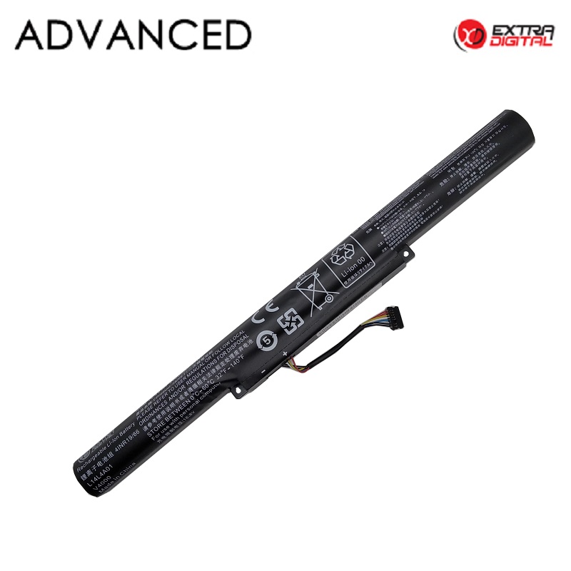 Notebook battery Lenovo L14L4A01, 2600mAh, Extra Digital Advanced