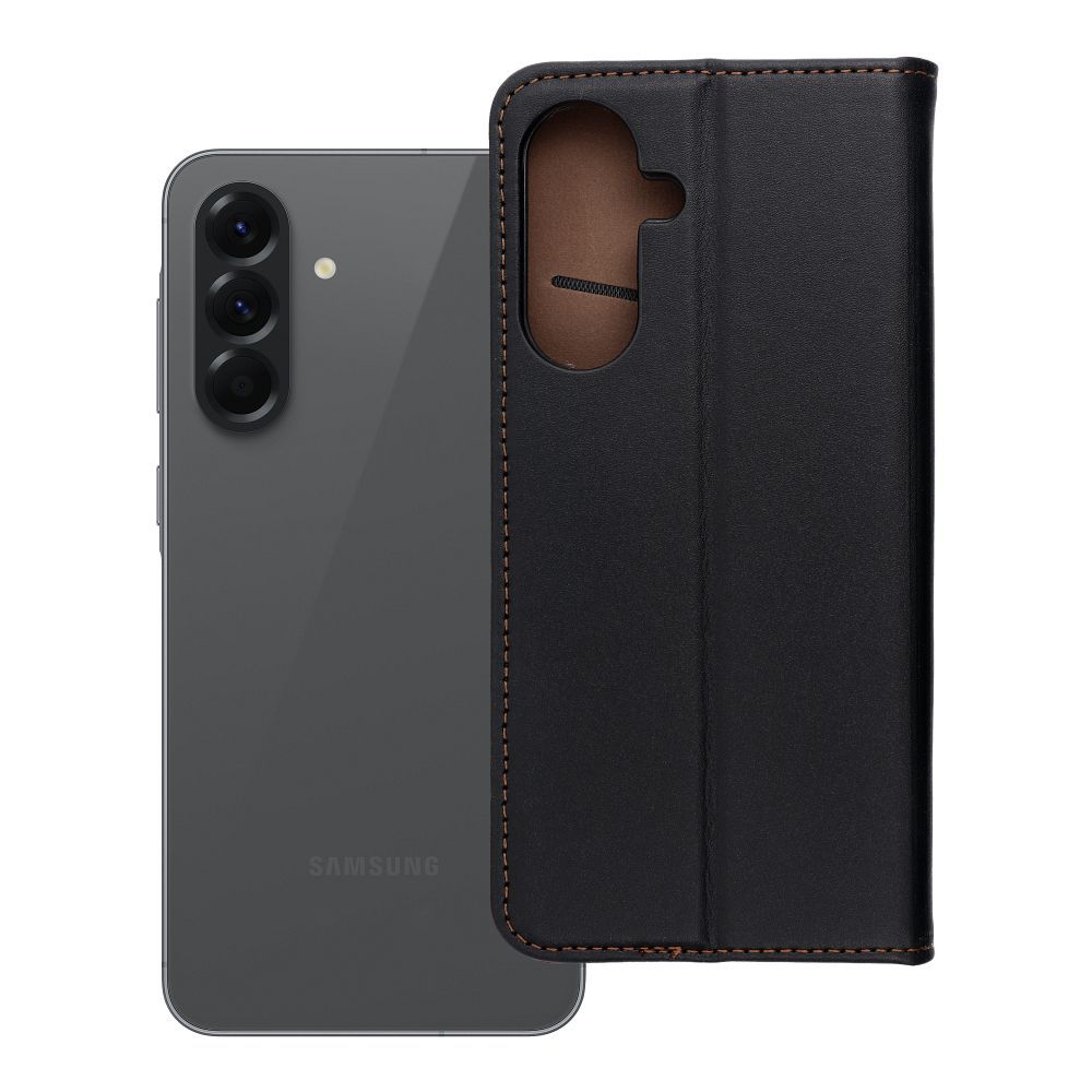 Dėklas telefonui SMART PRO Book odinis SAMSUNG A56 5G juodas