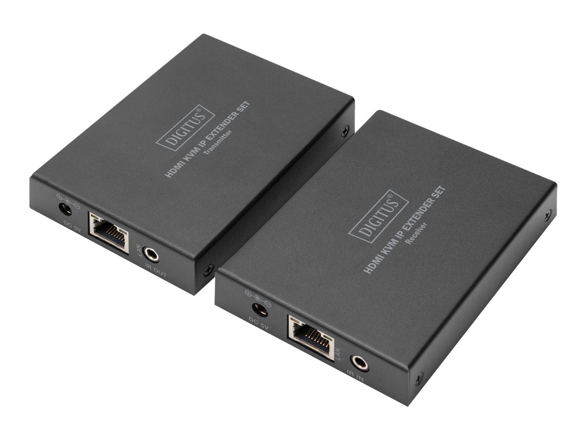 DIGITUS HDMI KVM plėtinys per IP 150m 1080p