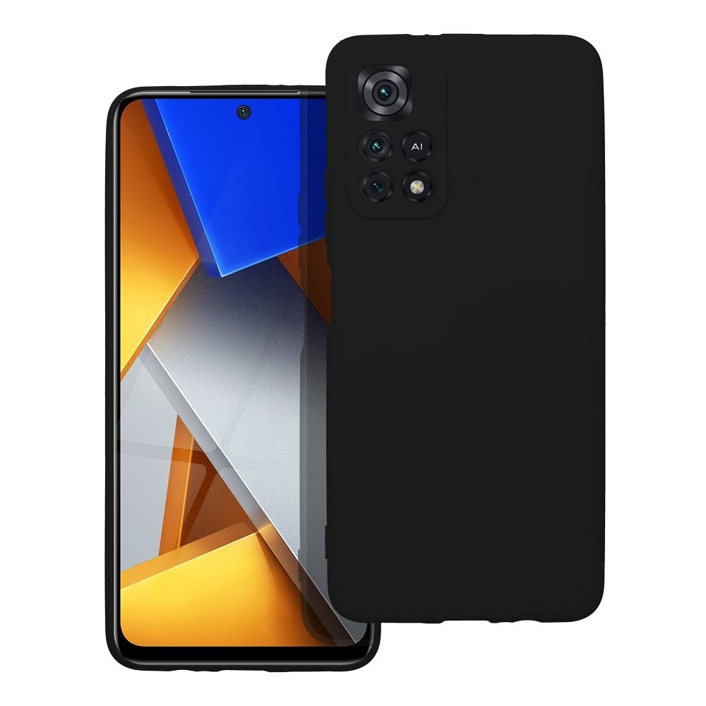 Чехол для Xiaomi Poco M4 PRO 5G / Redmi Note 11T 5G / Redmi Note 11S 5G Silicone чёрный