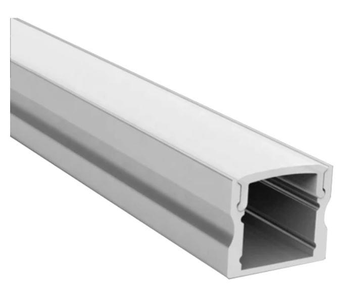 Visional LED juostos aliuminis profilis 2m HB-17.2X14.4