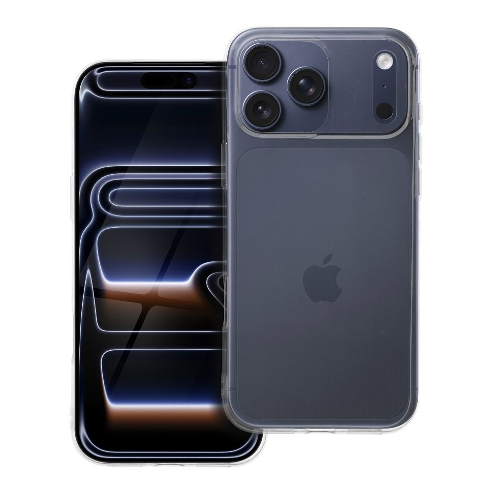 Case for iPhone 17 Pro Max / 18 Pro Max (low camera edge) Clear Case 2 mm transparent