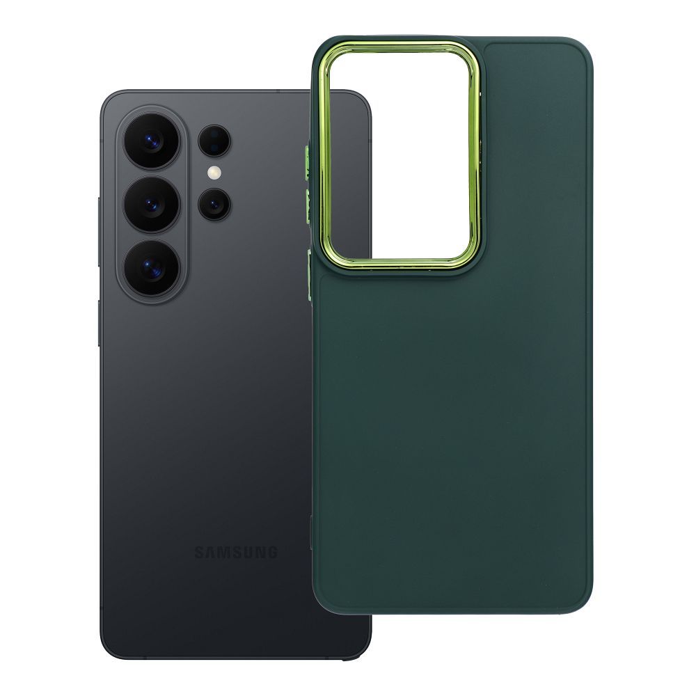 Чехол для Samsung S26 ULTRA Frame зелёный