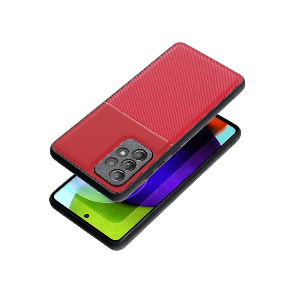 NOBLE Dėklas telefonui SAMSUNG A07 - raudonas