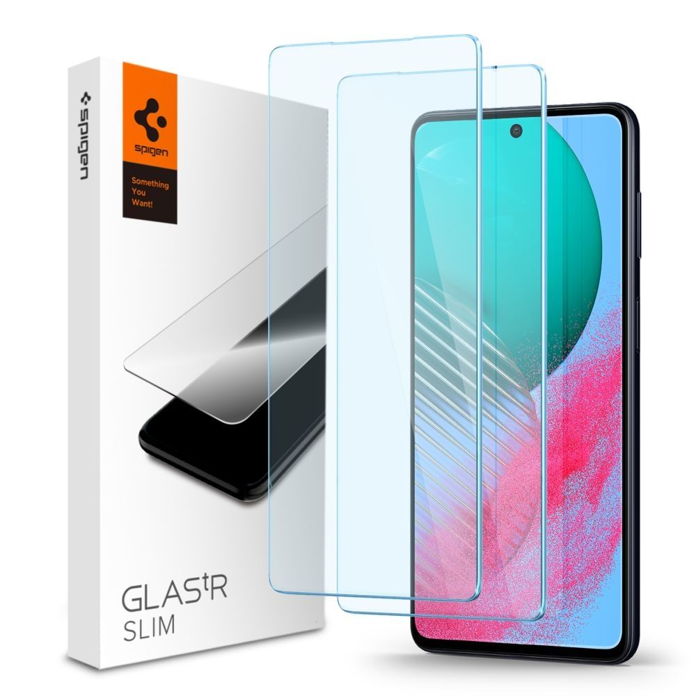 Spigen Закалённое стекло GLAS.TR "EZ FIT" 2-pack для SAMSUNG M54 5G прозрачный