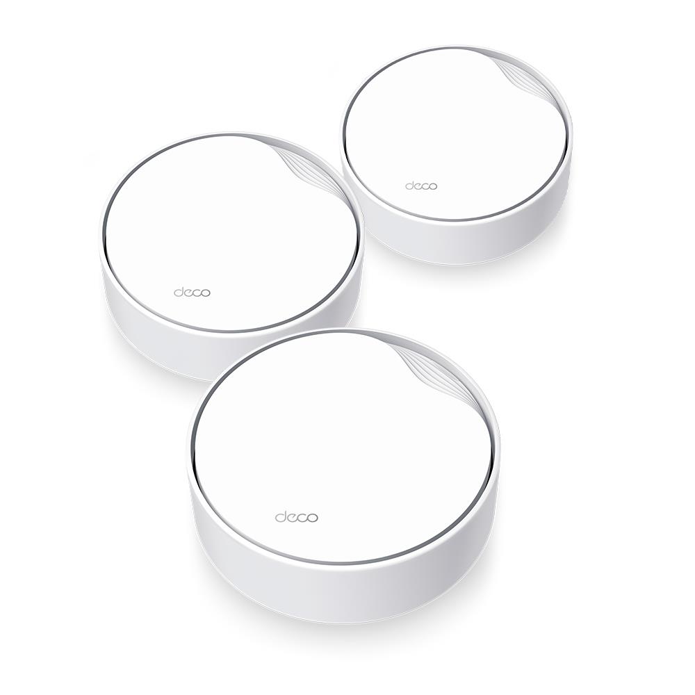 TP-Link Deco X50-PoE Mesh Wi-Fi 6 maršrutizatorius 3000 Mbps 3 vnt.
