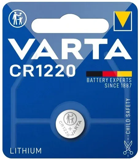 Литиевая батарейка VARTA CR1220 3V 1 шт.