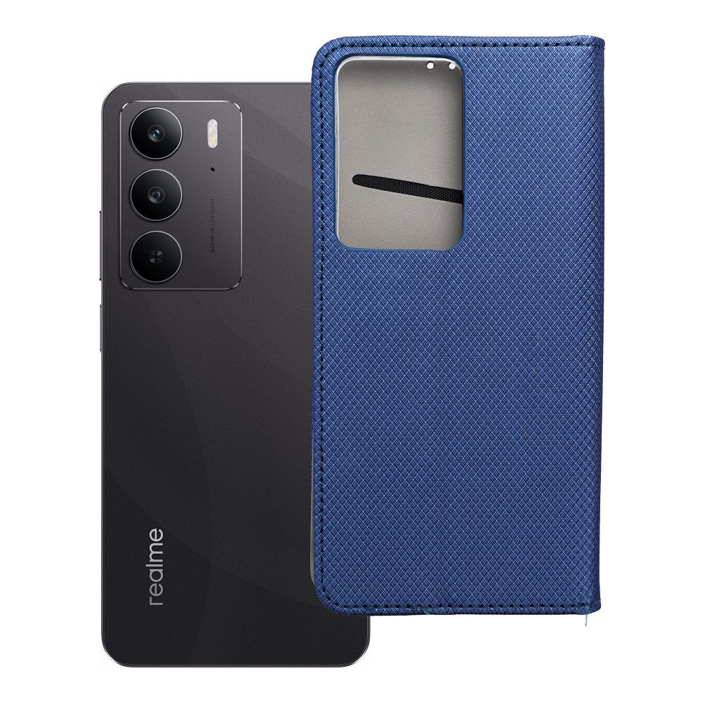 Flip case for Realme C75 Smart Case Book navy blue