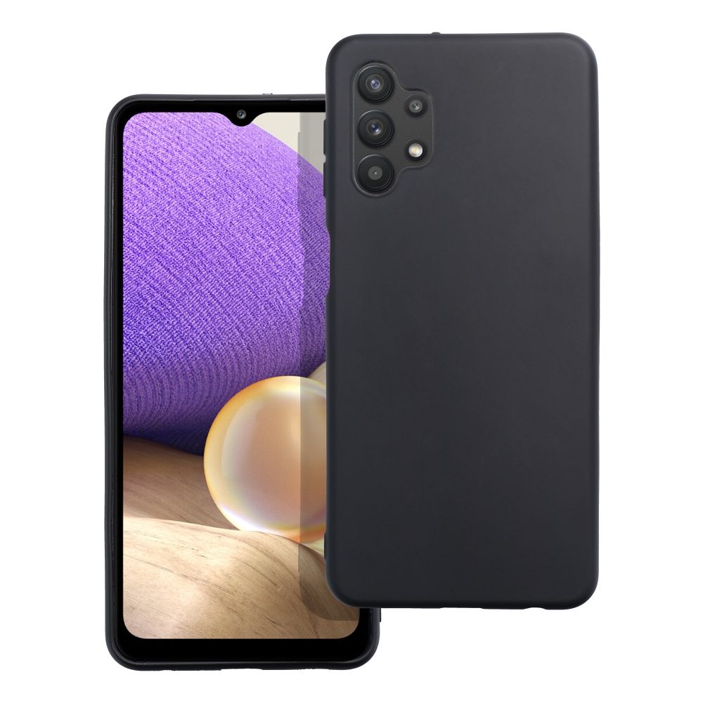 MATT dėklas telefonui SAMSUNG A32 LTE ( 4G ) juodas