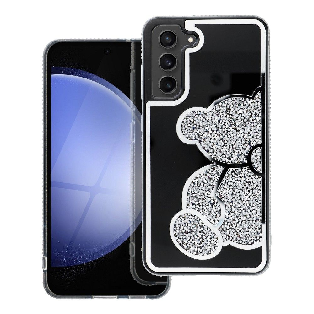 Case for Samsung A55 5G Teddy Bear silver