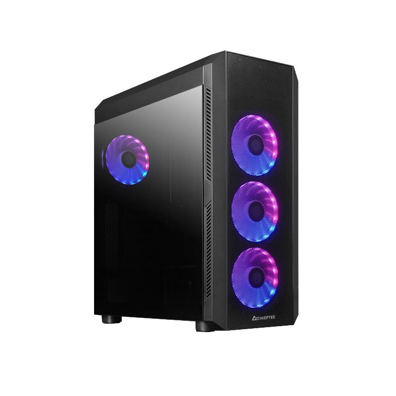 Kompiuterio korpusas CHIEFTEC Scorpion 4 MiniTower juodas