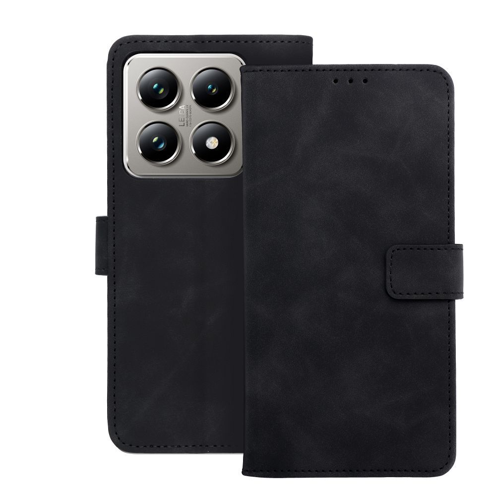 TENDER knygos dėklas telefonui XIAOMI 14T Pro juodas