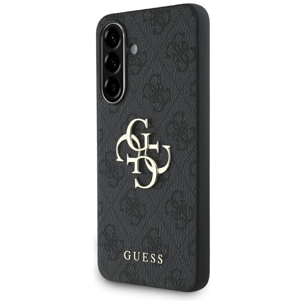 Guess Big 4G Logotipo Klasikinis Dėklas telefonui Samsung Galaxy A56 - juodas