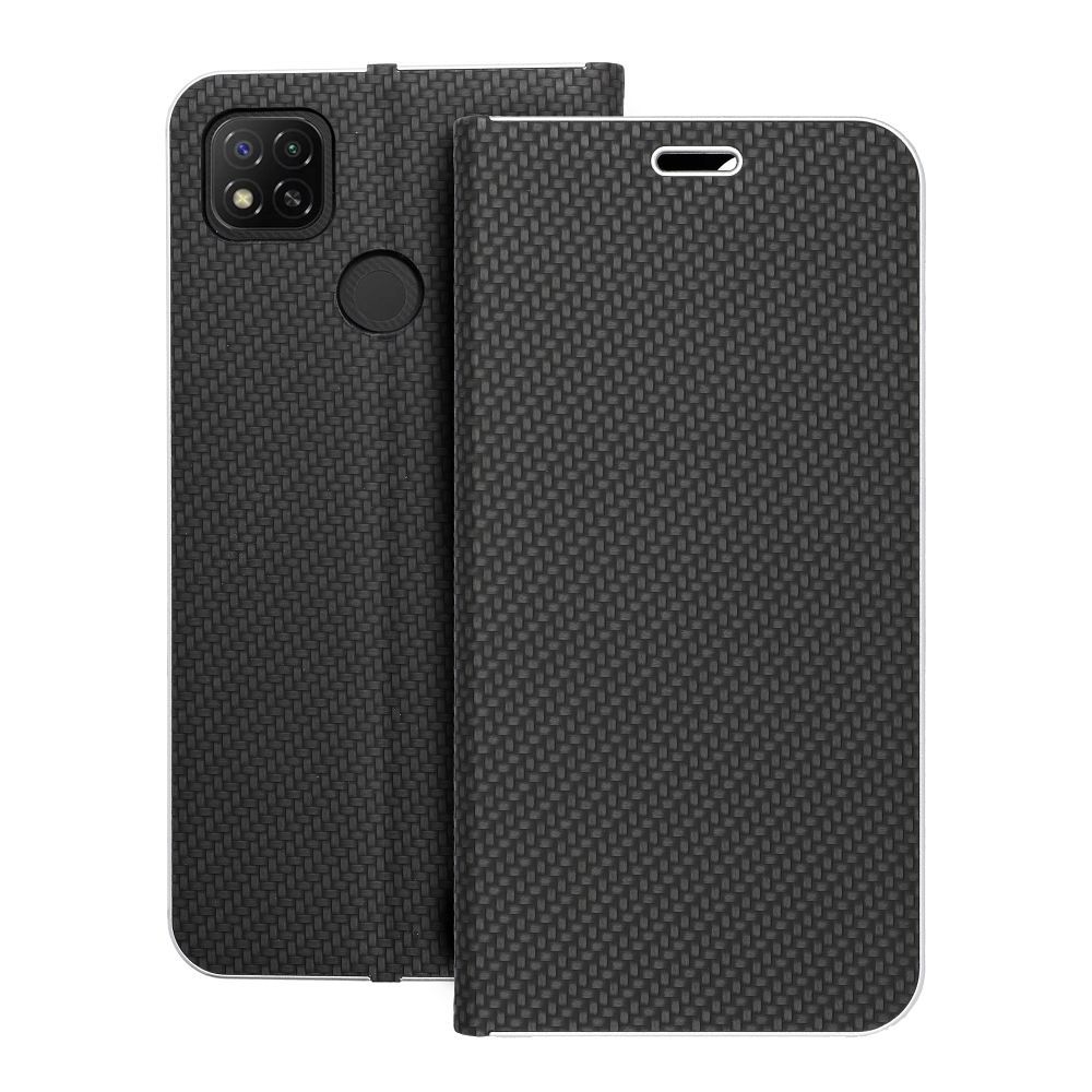 Flip case for Xiaomi Redmi 9C / 9C Luna Book Carbon black