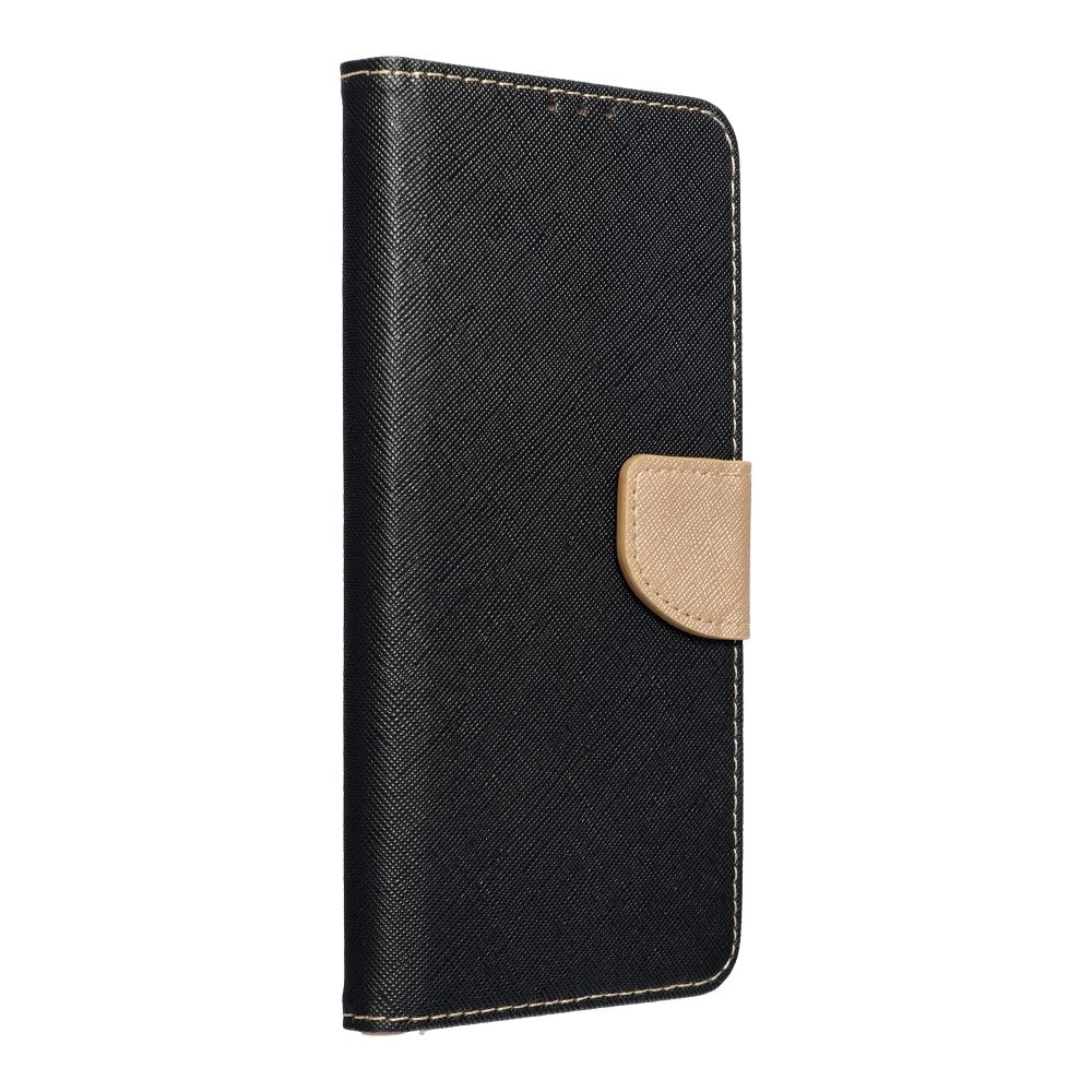 Flip case for Samsung A55 Fancy Book black / gold