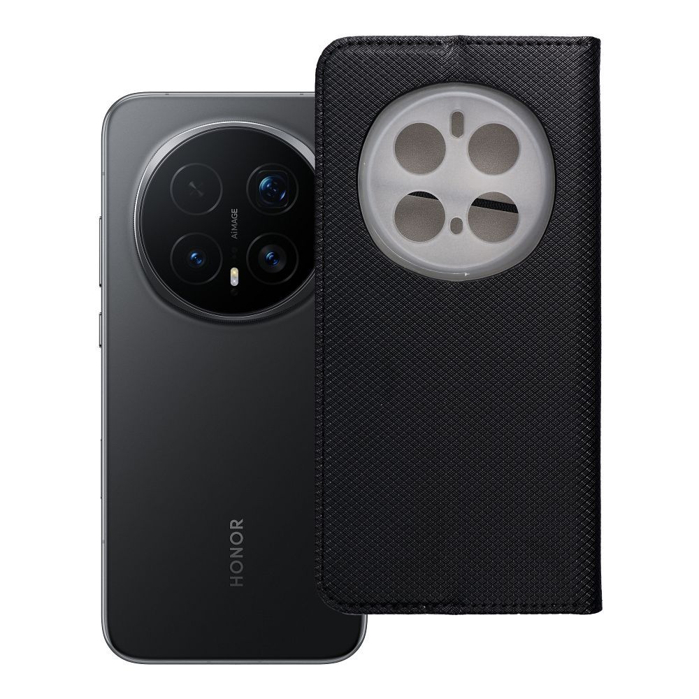 Dėklas telefonui (m) SMART CASE Book HONOR Magic 7 PRO - juodas