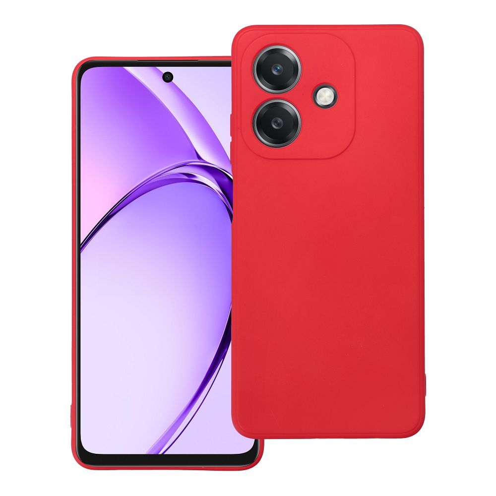 Minkštas dėklas telefonui OPPO A40 raudonas