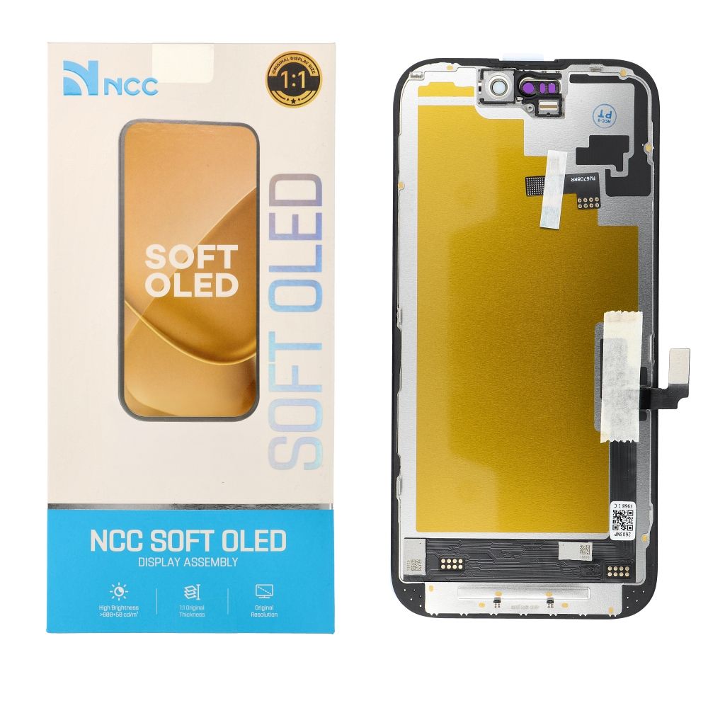 NCC LCD ekranas iPhone 16 Soft Oled (palaiko IC perkėlimą)