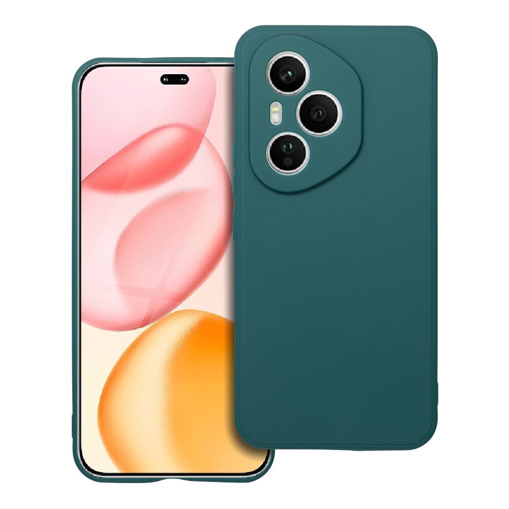 MATT dėklas telefonui HONOR 400 PRO tamsiai žalias