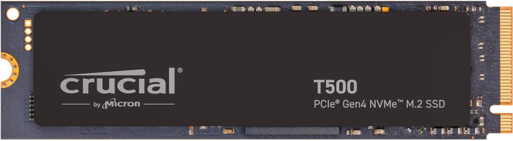 SSD diskas Crucial T500 4TB M.2 PCIe Gen4 NVMe Skaitymas 7000MB/s Rašymas 6900MB/s
