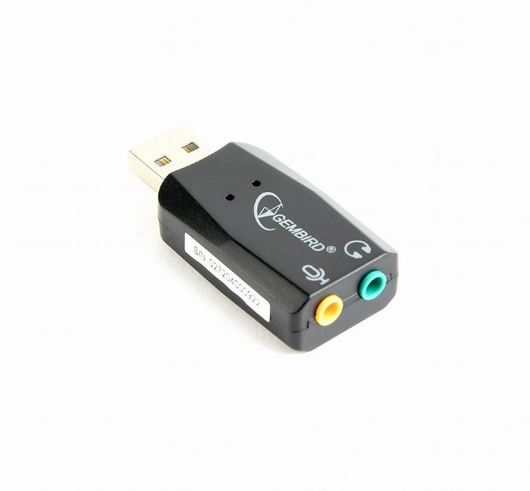 Garso plokštė USB EXT. VIRTUS/PLUS SC-USB2.0-01 GEMBIRD