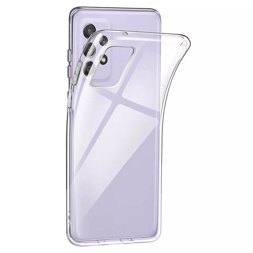 Dėklas telefonui 2 mm BOX SAMSUNG A52 5G / A52 LTE ( 4G ) / A52S skaidrus