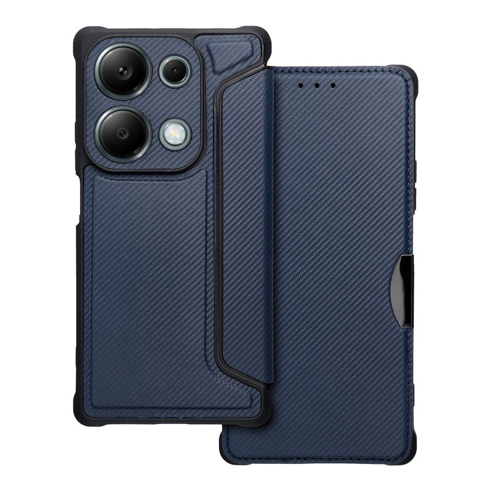 Флип-чехол Xiaomi Redmi NOTE 13 PRO 4G / Poco M6 PRO 4G Razor Book синий