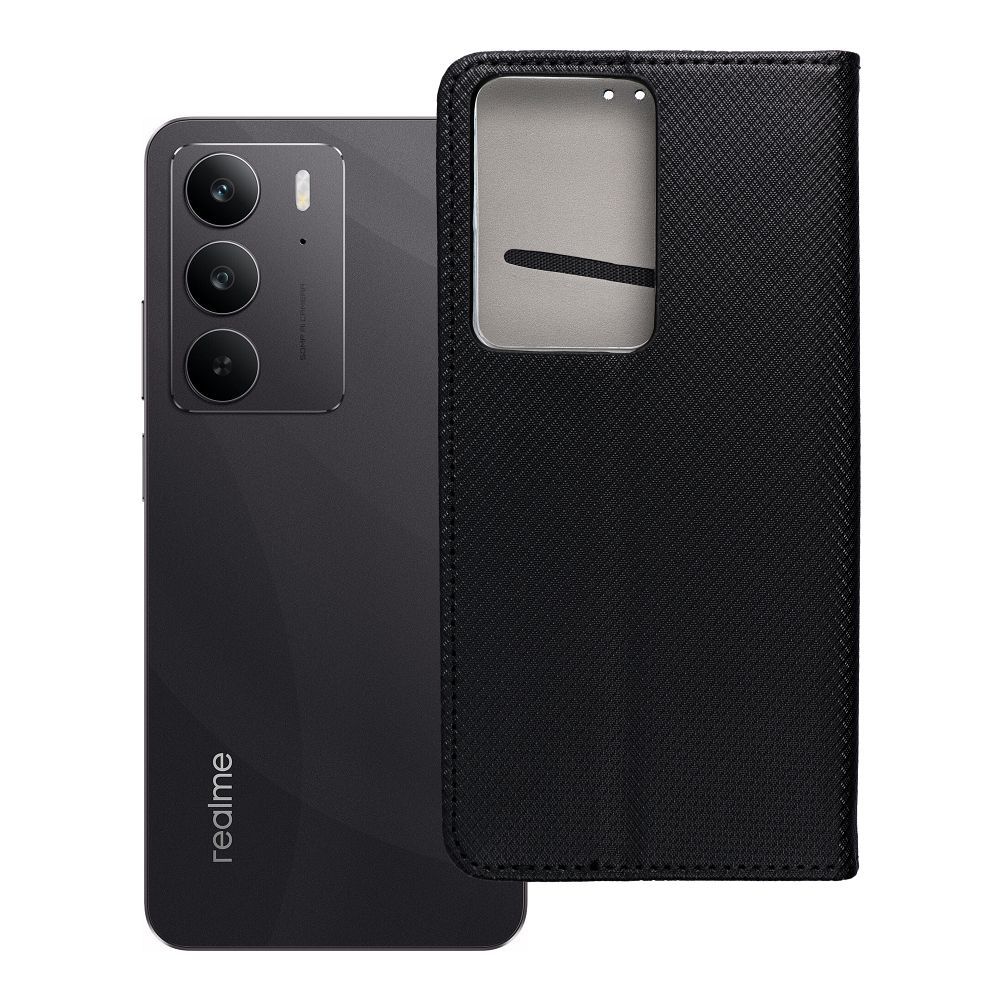 Flip case for Realme C75 Smart Case Book black