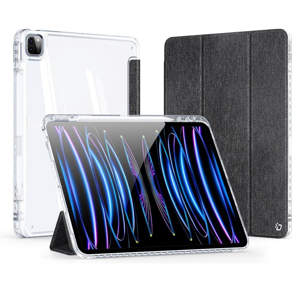 DUX DUCIS чехол UNID складной с отделением для стилуса для iPad Pro 13 (2024) чёрный