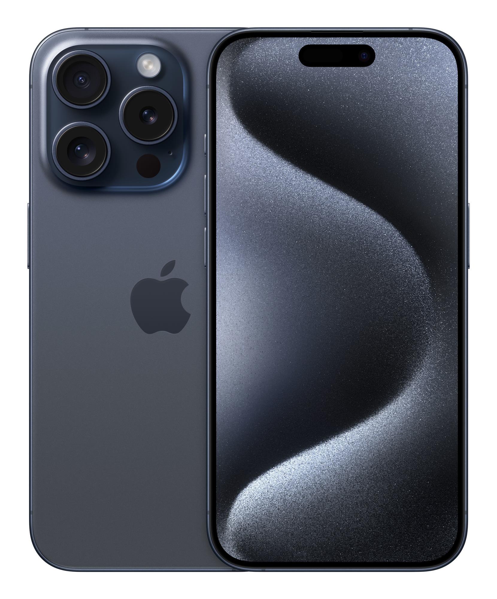 Atnaujintas iPhone 15 Pro 128GB mėlynas
