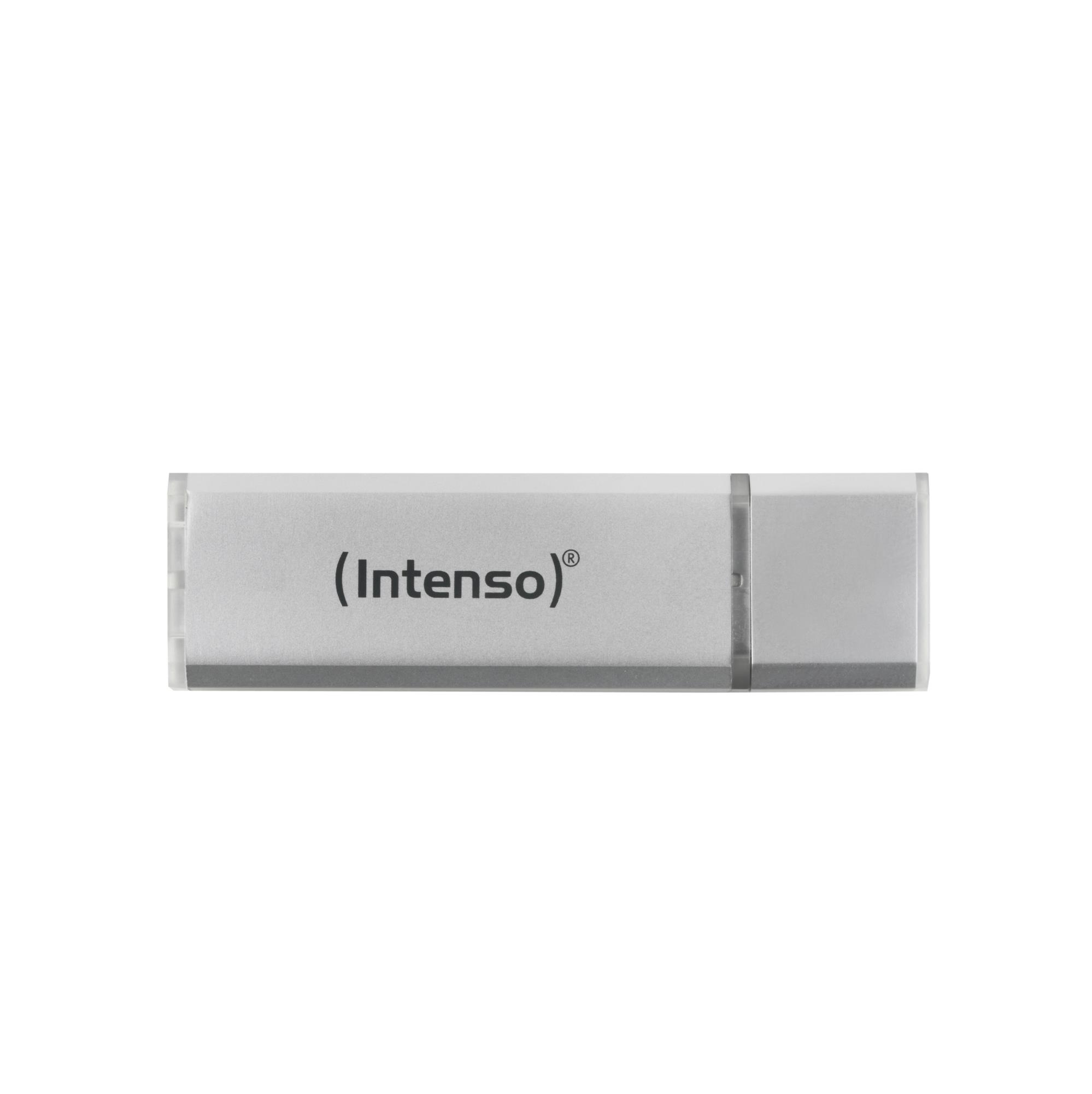 USB atmintinė USB2 4GB sidabrinė Intenso